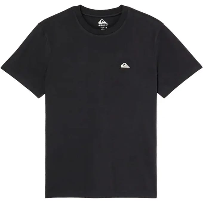 Quiksilver Basic T-shirt Met Korte Mouwen Zwart L Man