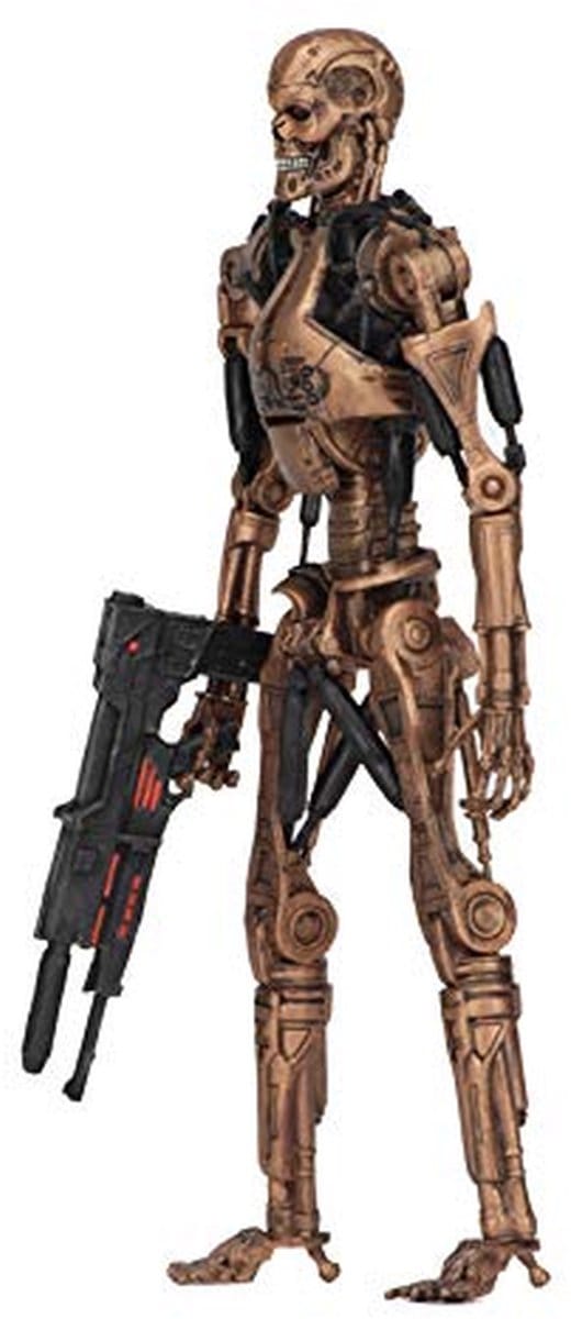Metaal Mash Endoskelet Figuur 18 cm - Verzamelfiguur Jaren 90