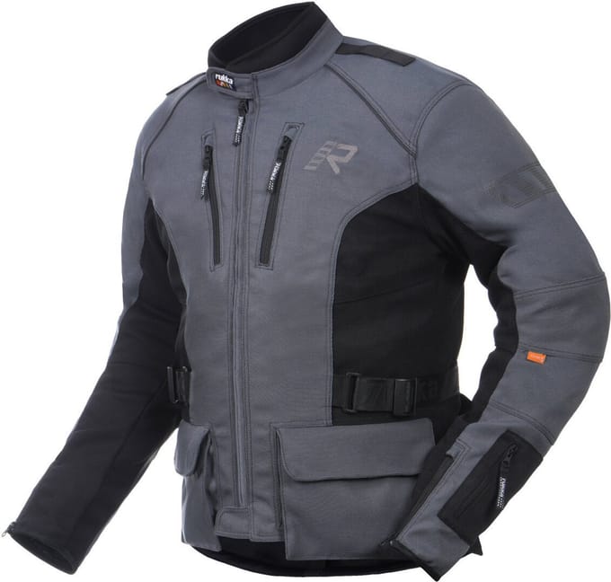 Rukka AirTacama Zwart Antraciet Textiele Motorjas - Jas