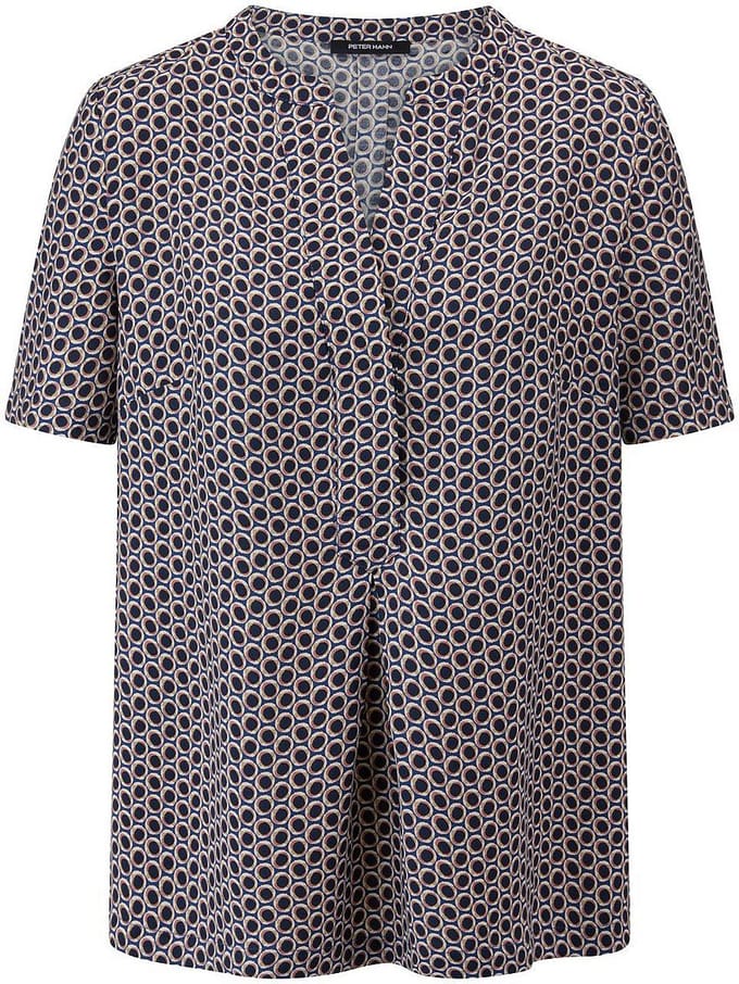 Blouse Van Peter Hahn blauw