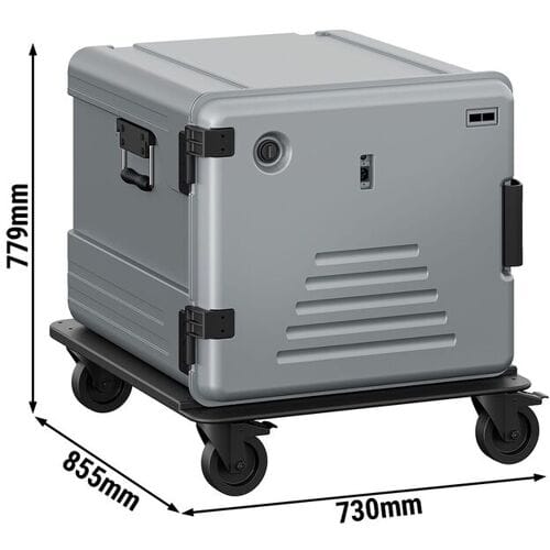 GGM Gastro Thermobox - Frontlader - 180 Liter - beheizt - für 12x GN 2/1