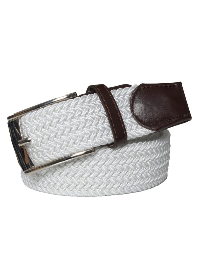 Enzo Unisex Riem - Wit