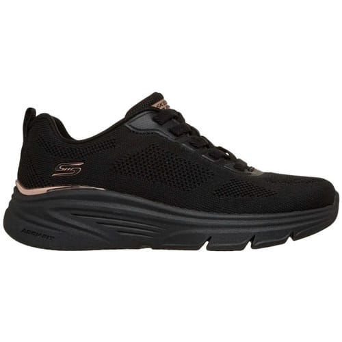Skechers BOBS Sport Arch Fit Elev8 dames sneakers zwart - Maat 41 - Uitneembare zool