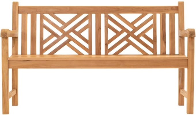 Les - Cross bank teak 150x64x92cm