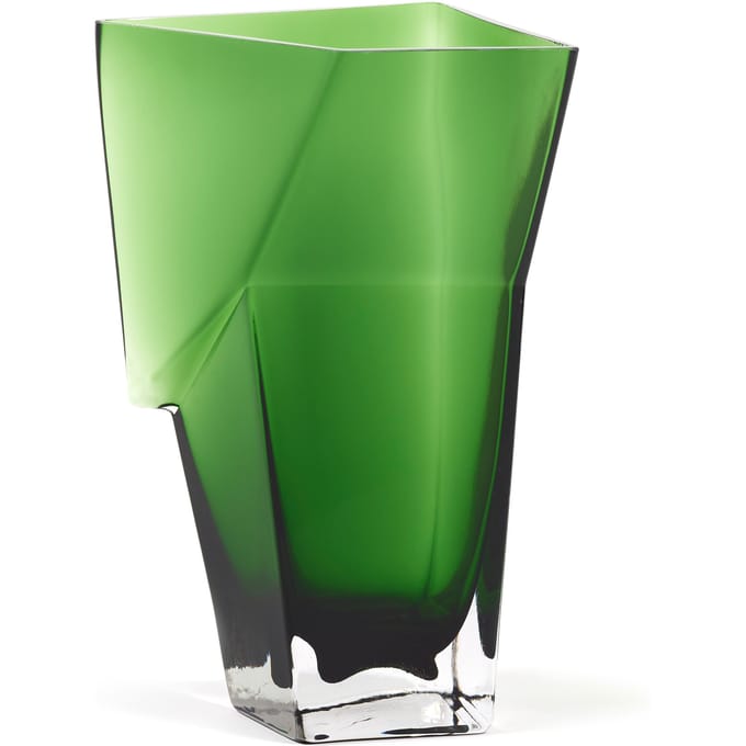 Serax Bob Verhelst Dunk vaas °8 23x18.5cm H33.5cm groen