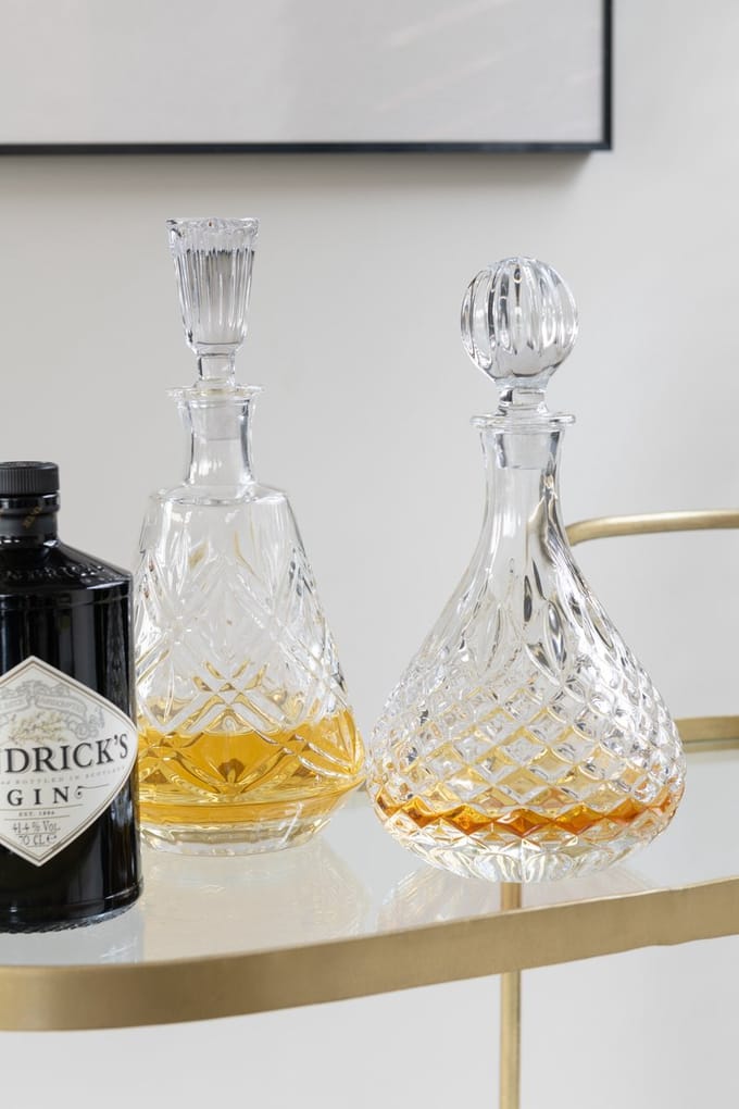 J-Line karaf Anna - decanteerkaraf - glas - transparant