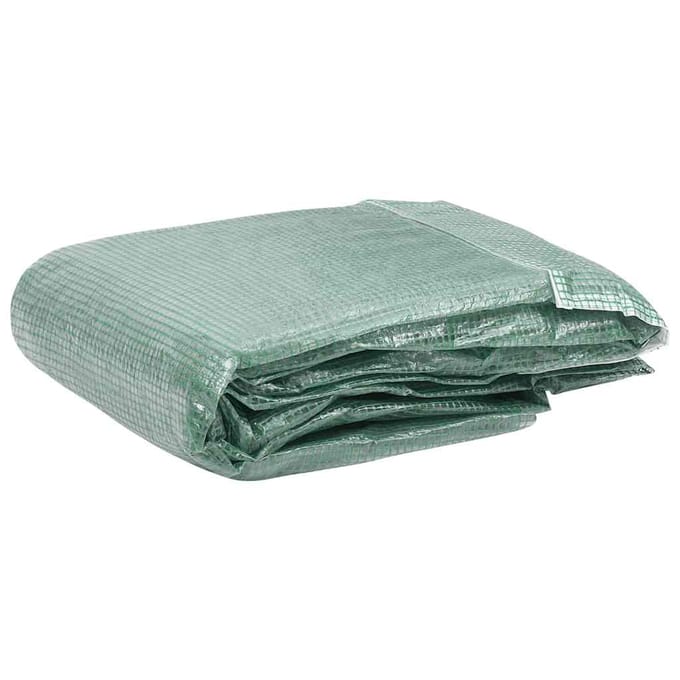 vidaXL - Kashoes - vervangend - (8 - m²) - 400x200x200 - cm - groen