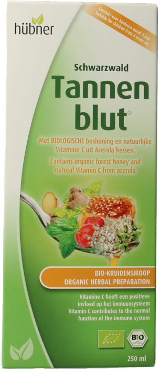 Hubner Tannenblut kruidensiroop bio 250 Milliliter