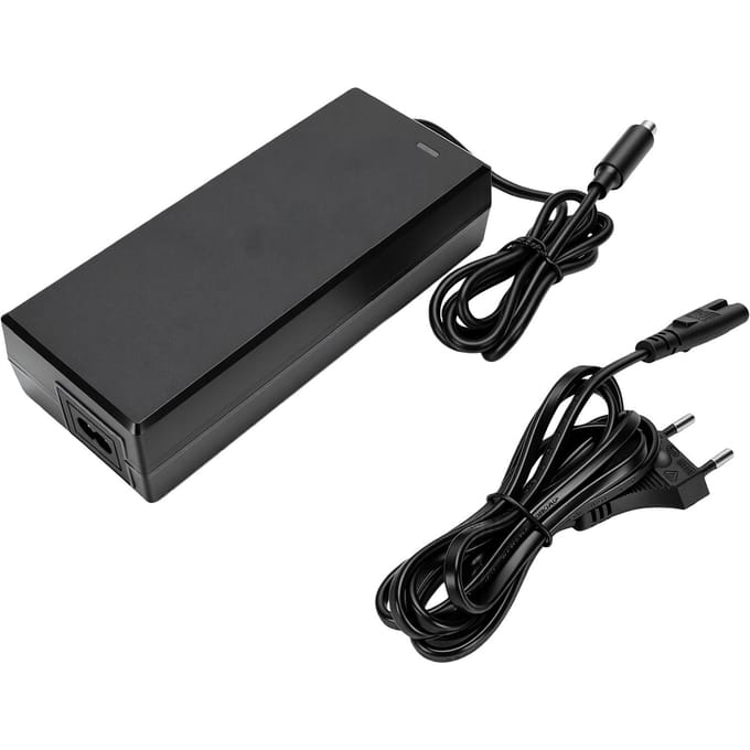 Chargeur 2A pour Trottinette Électrique Kukirin G2Pro Adaptateur d'Alimentation Chargeur de Batterie Remplacement gray