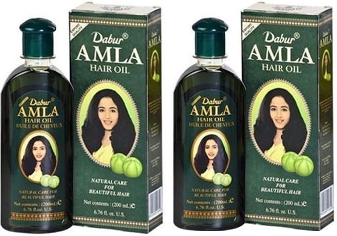 2 stuks DABUR AMLA OIL 100 ML