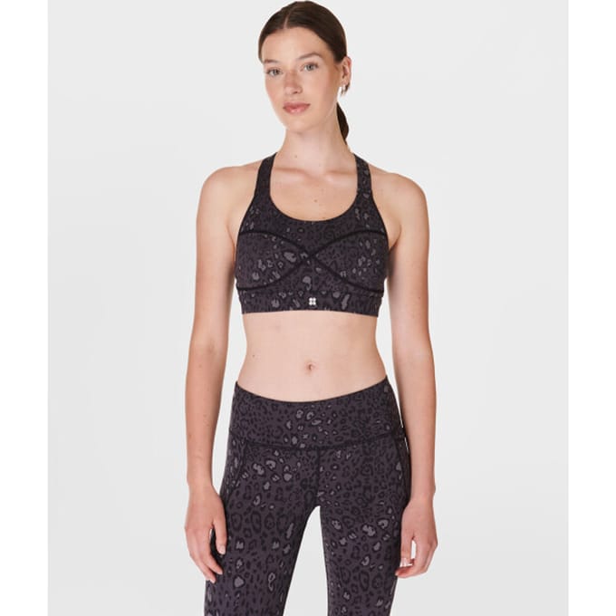 Sweaty Betty Power Medium Support Sports Bra ZWART - Maat M
