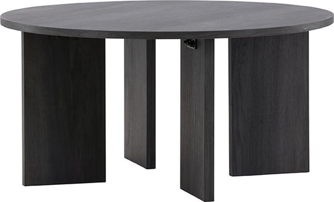 Askerön salontafel Ø80 cm zwart.