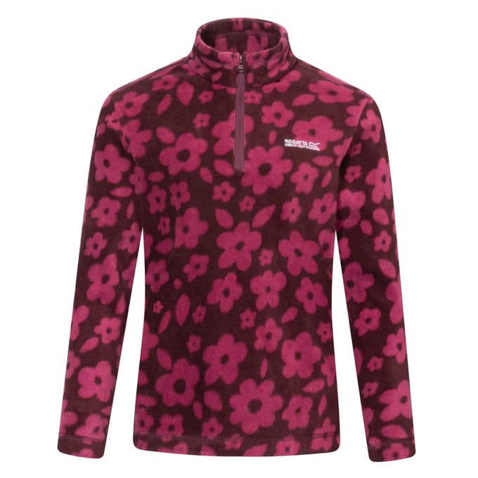 Kinder fleece 1/2 rits Regatta Hot Shot II