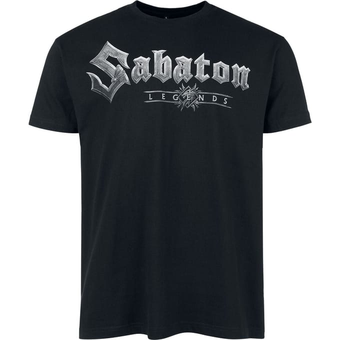 Sabaton T-shirt - Legends - S tot 4XL - voor Mannen - zwart