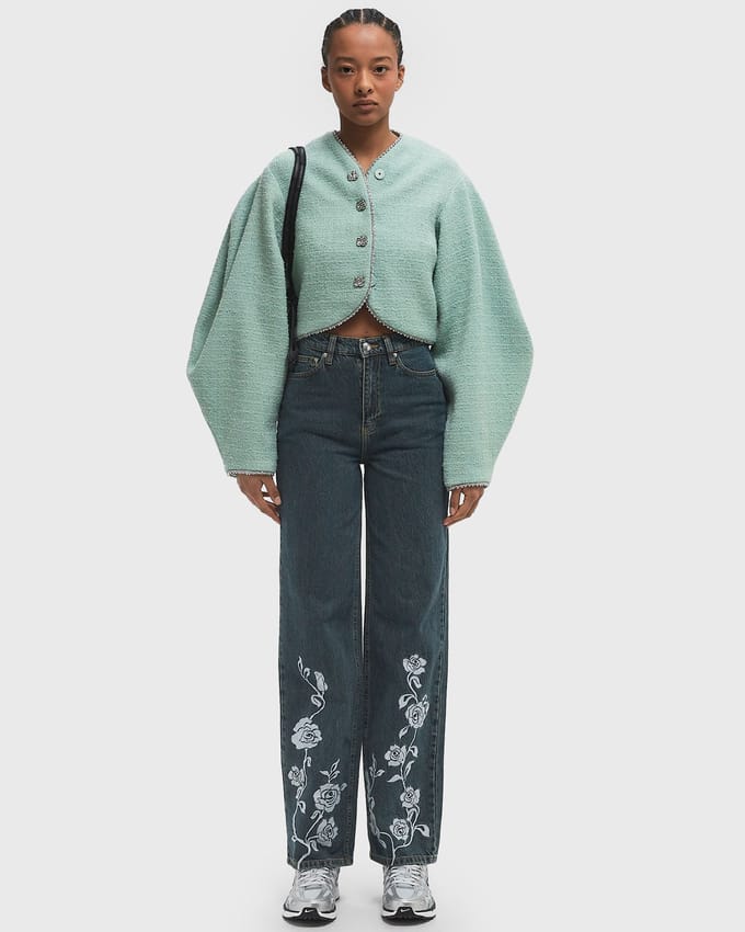 Straight Legged Jeans