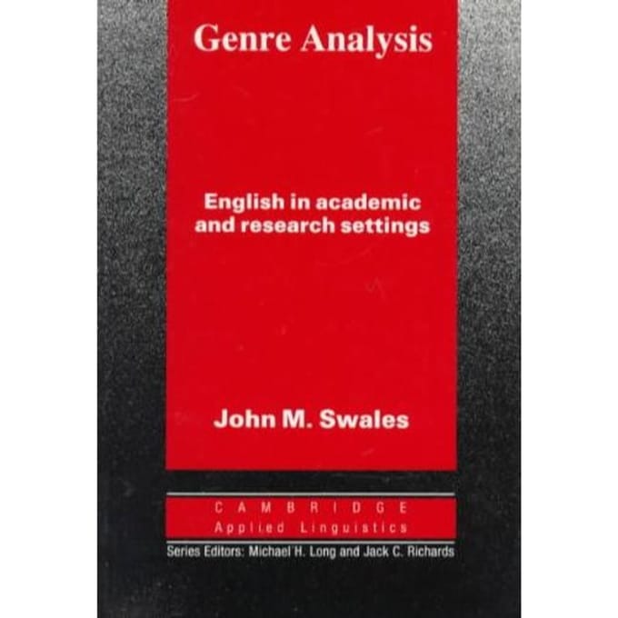 Genre Analysis - John Swales