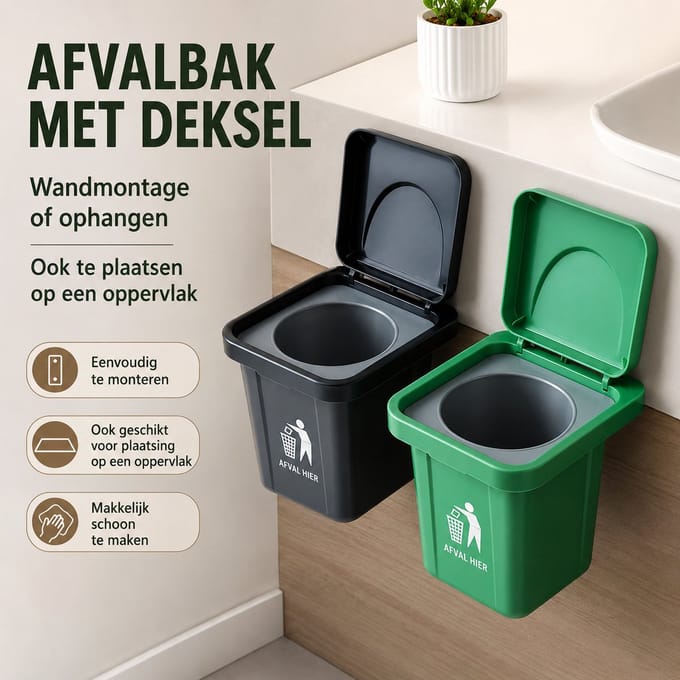 Grappige Asbak - Prullenbak - Kliko - Kado