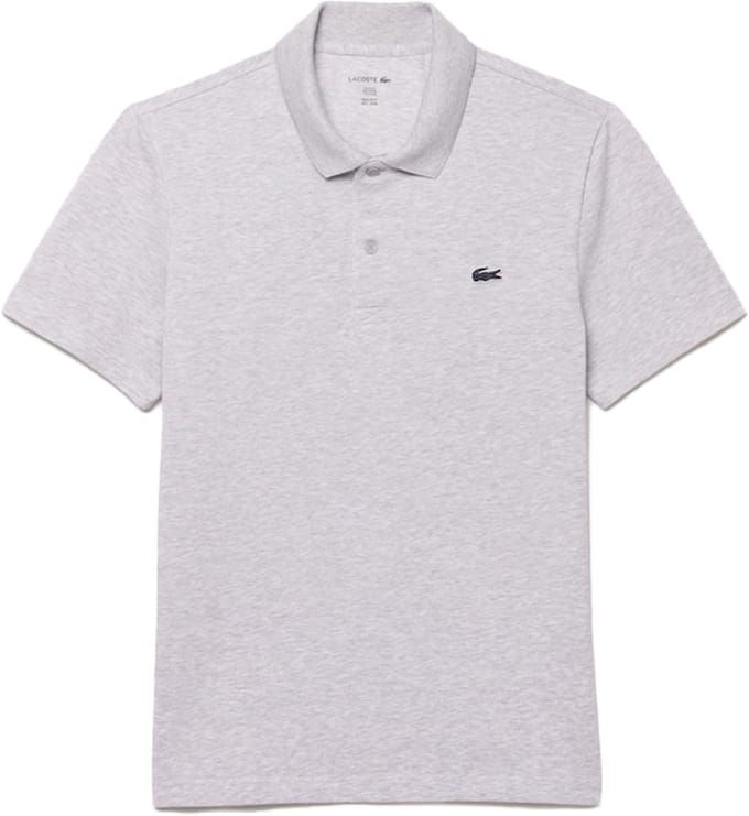 Lacoste Sport Polo Regular Fit stretch - lichtgrijs melange