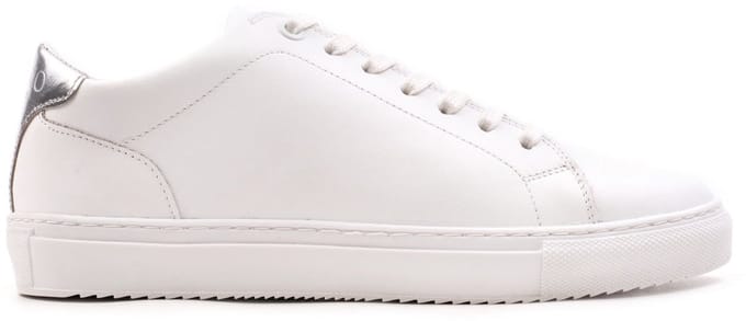 Omnio alfa star sneakers dames wit / silver leer