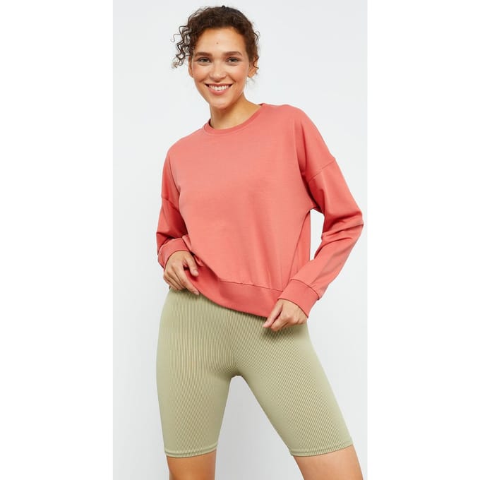 Dames Casual Crew Neck Sweatshirt