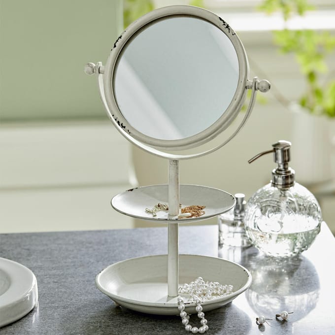 LOBERON Cosmeticaspiegel Elsa antiekwit