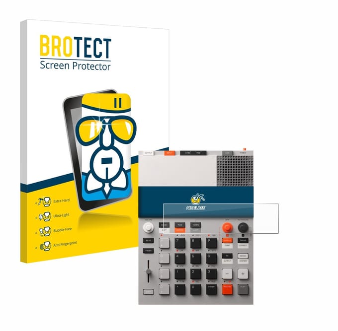 Screenprotector voor Teenage Engineering EP-133 K.O. II Beschermglas transparant