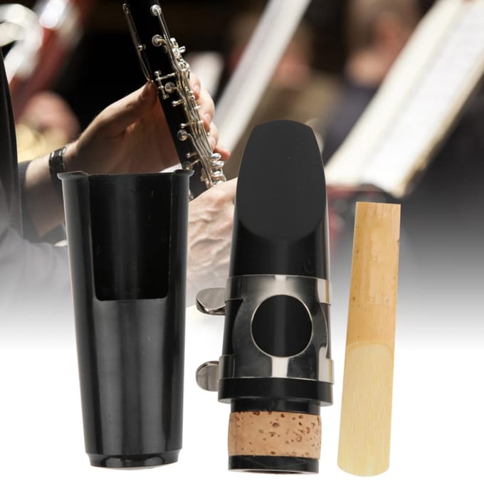 Bec de Clarinette Saxophone avec Anche Accessoire Instrument à Vent