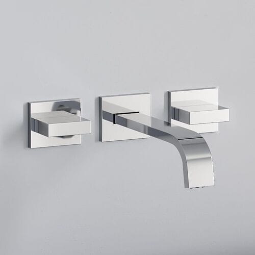 Steinkamp Lifestyle 3-hole concealed washbasin mixer incl. base body 61019CRST