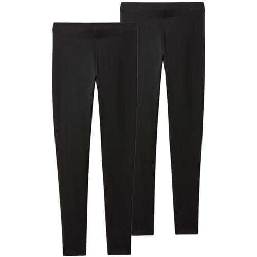ESMARA Set van 2 dames leggings (Zwart, S (36/38))