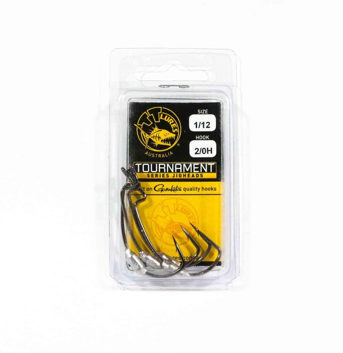 Tackle Tactics TT Head Hunter Extreme SWS Haak 1/12 oz 2/0H 4/pak (7304) black