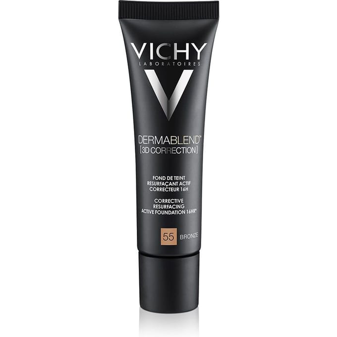 Vichy Dermablend™ 3D Correction Corrective Resurfacing Active Foundation 16hr 55 Bronze | Voor een vette en onzuivere huid 30 Make-up