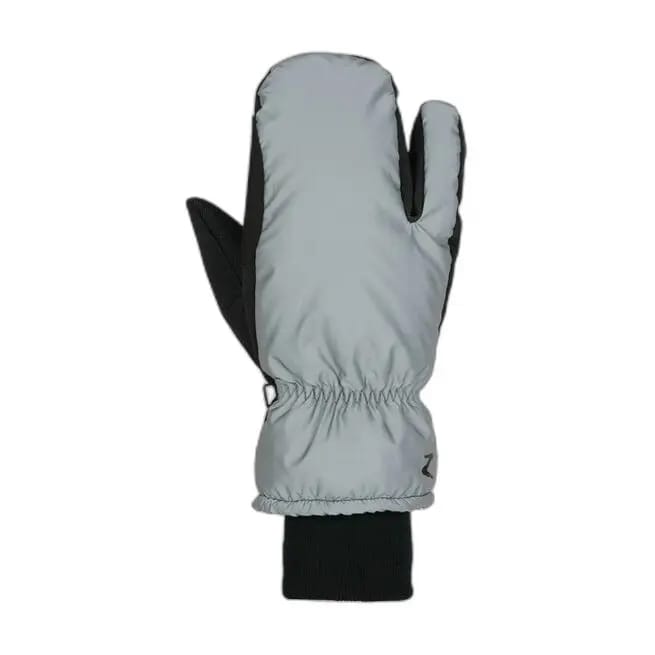 Horze Reflecterende 3-vinger Wanten, Reflective Silver,