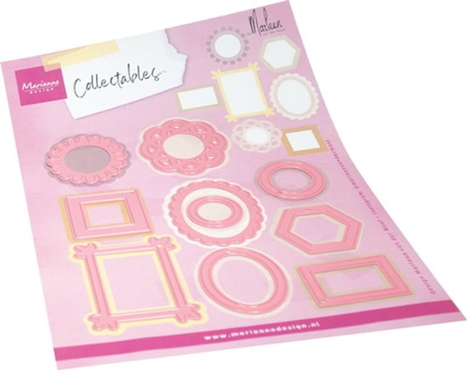 Marianne Design Collectable, Picture frames by Marleen