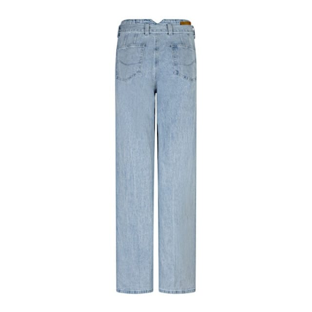 Red Button Jeans Colette Utilty And Belt Srb4877 Bleach Dames Maat - W44