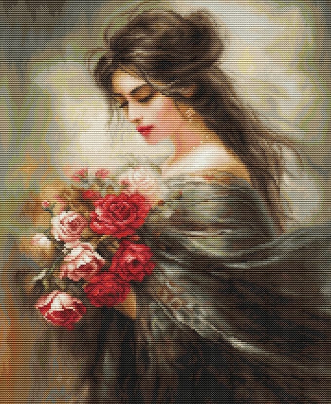 Luca-S Serene Beauty borduren (pakket) B703
