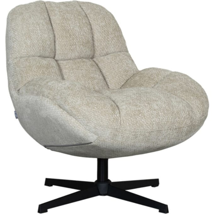 LABEL51 Huxley Fauteuil - Bruin - Velvet - One Size - -