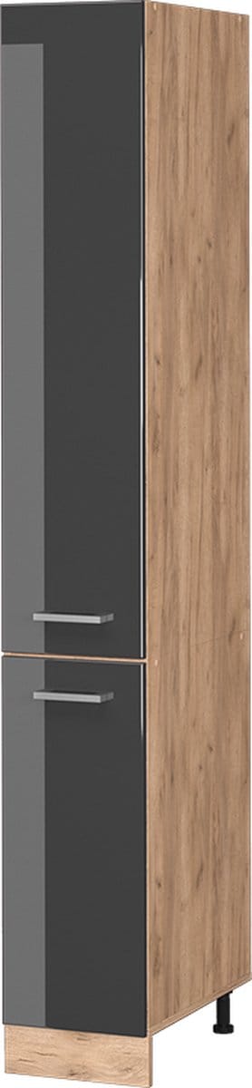 Vicco R-Line Apotheekkast – 30 cm Antraciet Hoogglans