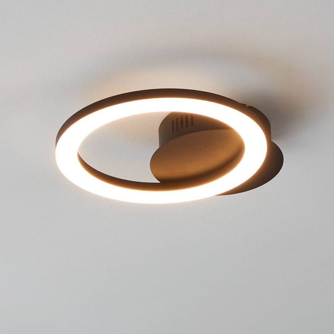 EGLO connect.z Parrapos-Z Smart Wandlamp - 24 cm - Zwart/Wit - Instelbaar wit licht - Dimbaar - Zigbee