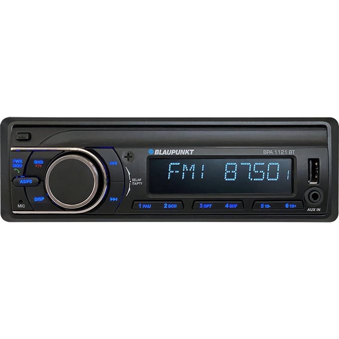 Blaupunkt BPA 1121 BT – Old School - Autoradio - 1 Din - USB - Bluetooth