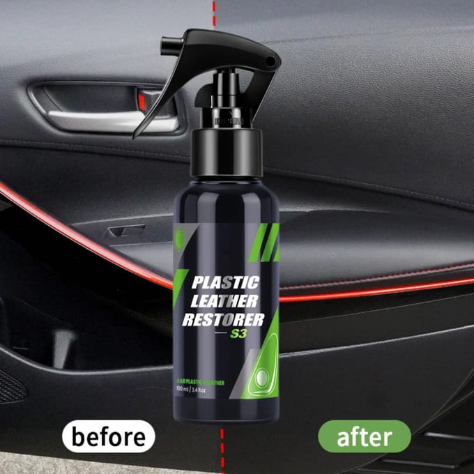Plastic Leder Conditioner Hersteller Plastic Leder Opknapmiddel Coatingmiddel voor Leder black