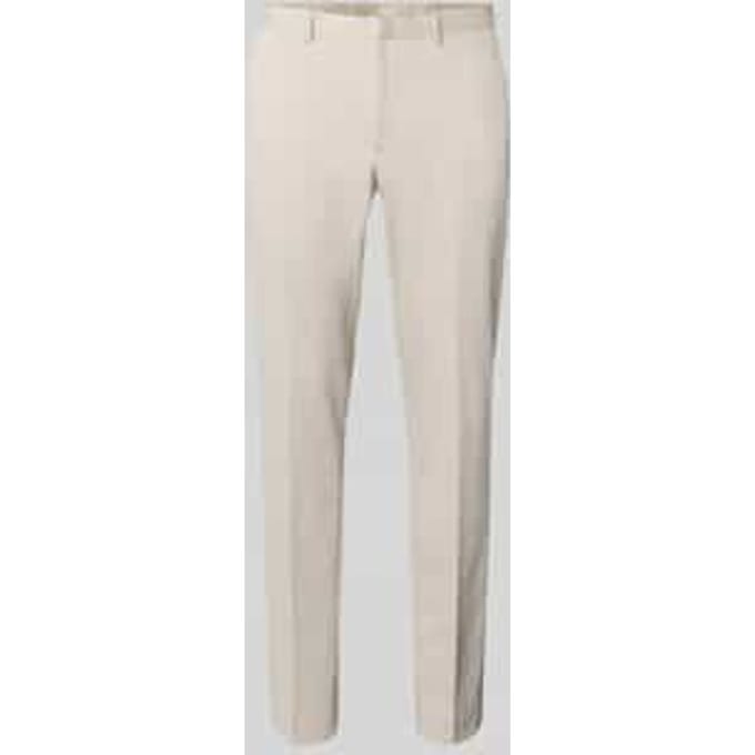 slim fit broek van viscosemix model 'Harold'