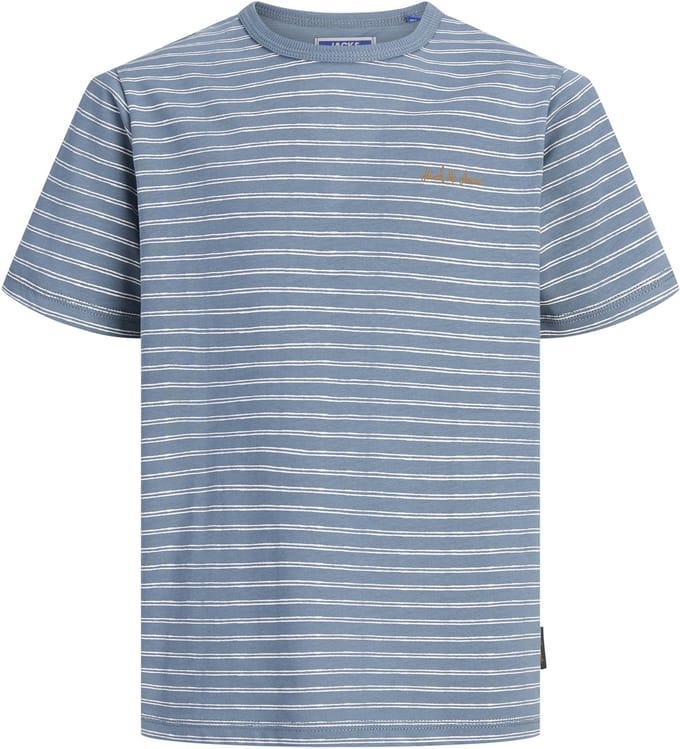 JACK&JONES - JJDEVIN DAYTONA STRIPED TEE SS CN JNR - Jongens - T-shirts