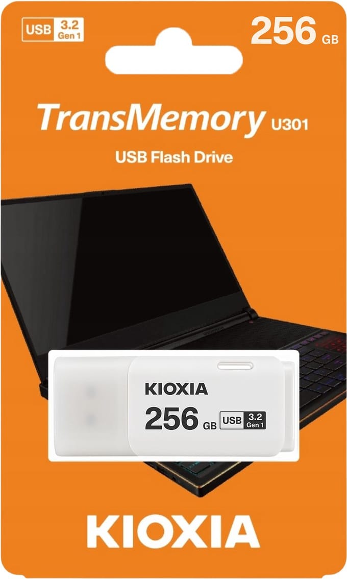 Kioxia TransMemory U301 - 256GB - USB-stick