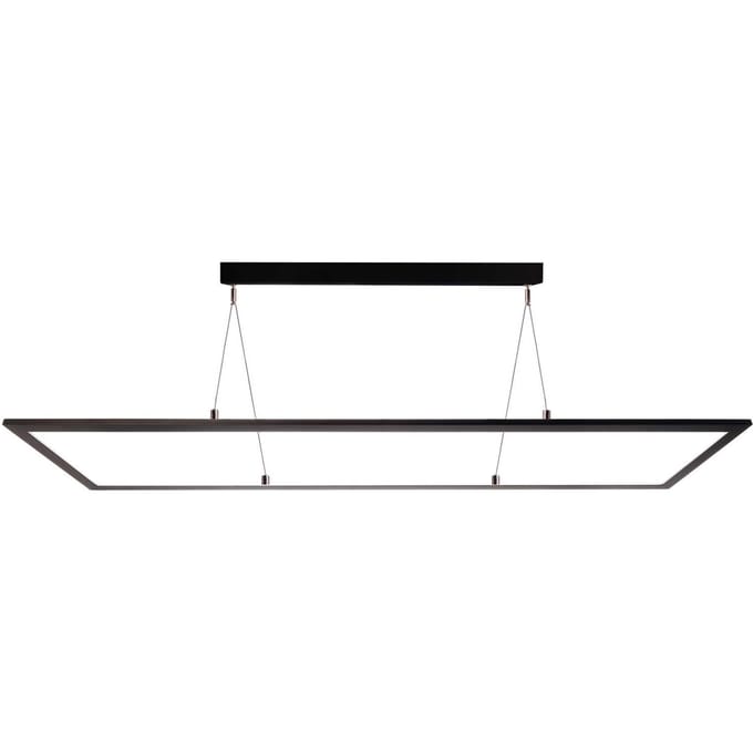 Deko-Light LED hanglamp 3422, hoekig, Dip-Switch, zwart