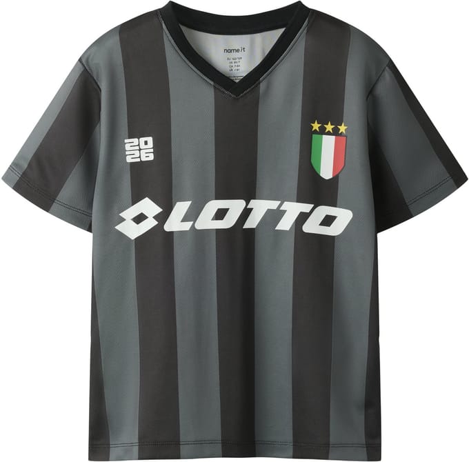 NAME IT - NKMJUMB LOTTO SS NREG POLY TOP LNOOS VDE - Jongens - T-shirts