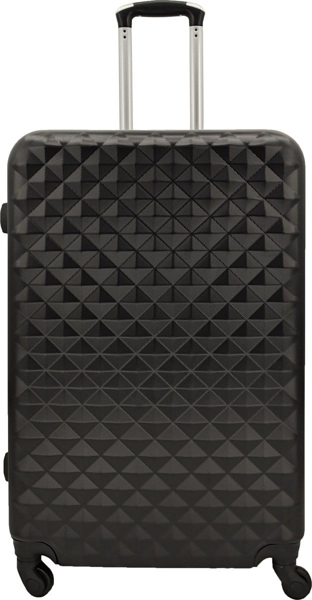 SB Travelbags 'Expandable' bagage koffer 75cm- Zwart
