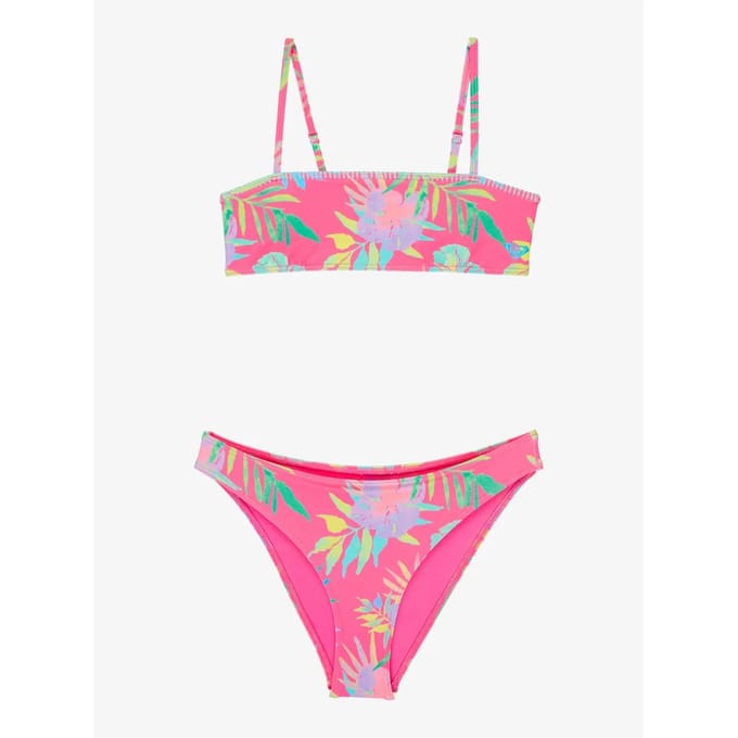 2-delig zwempak voor meisjes Roxy Aquarella Bandeau Set