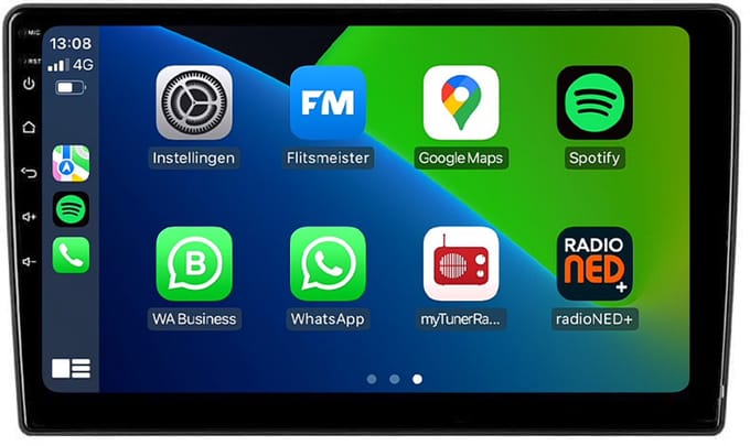 CarPlay autoradio geschikt voor Ford Transit Custom | 2019 t/m 2023 | Android 13 | Draadloos Apple CarPlay & Android Auto | 2GB + 32GB | 8-Core processor | Davilon | 2025 model | 2019 2020 2021 2022 2023 | Bluetooth & Wifi
