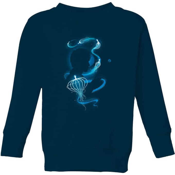 Fantastic Beasts Newt Silhouette kindertrui - Navy - 122/128 (7-8 jaar)