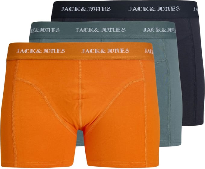 Jack&Jones Heren Jacmiles Solid Trunks 3-Pack Goblin Blue